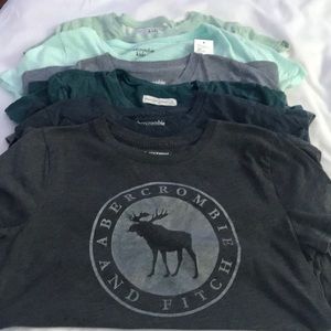 Abercrombie & Fitch 6-piece T-Shirt Bundle